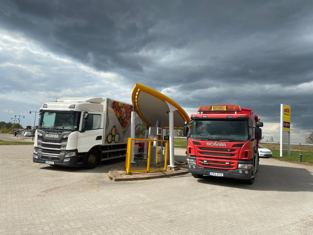 Lastbilar Laholm 2022 05 05